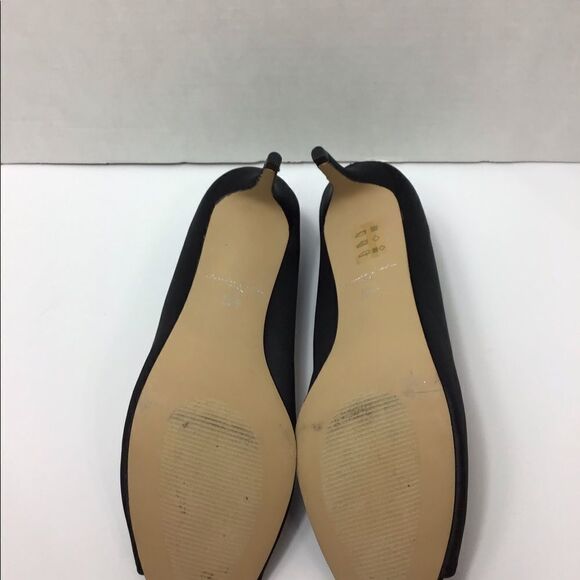 Paradox London Pink Prunella Crystal Embellished Pointed Peep Toe Heels - Picture 8 of 14